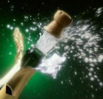 Бокал шампанского за Новый год!